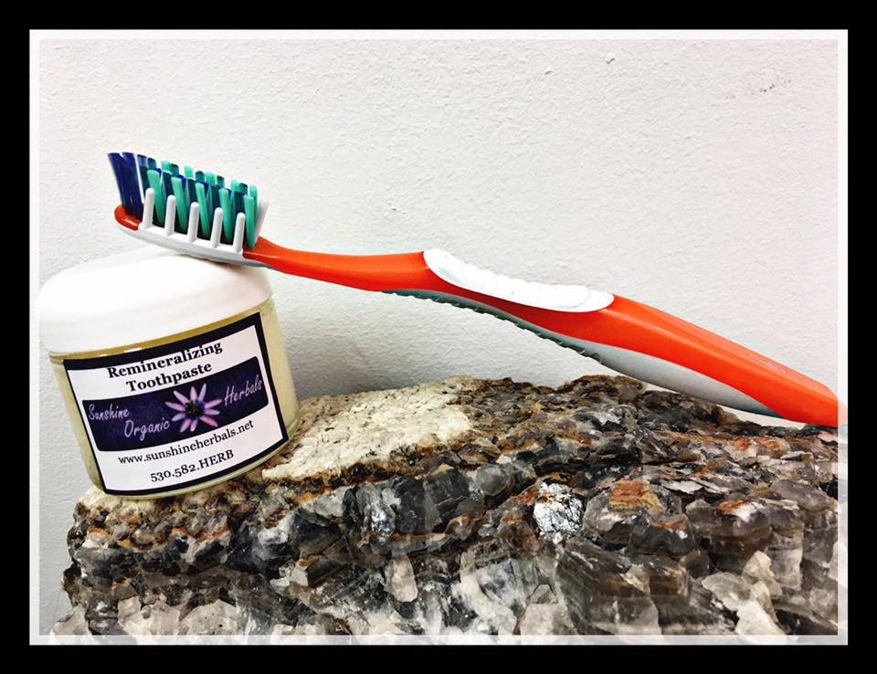 Remineralizing Tooth Powder - Sunshine Organic Herbals LLC