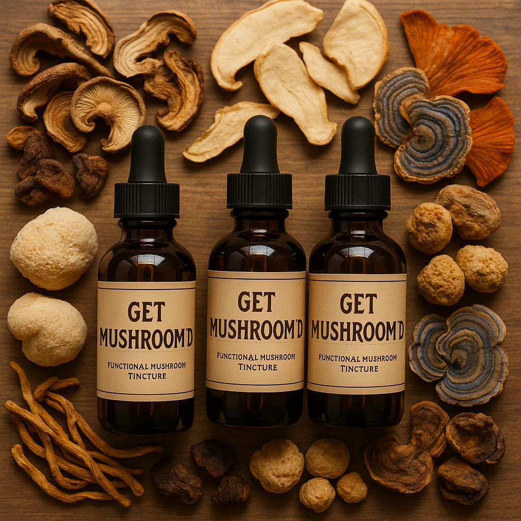 Get Mushroom'd - Sunshine's Functional Fungi Collection