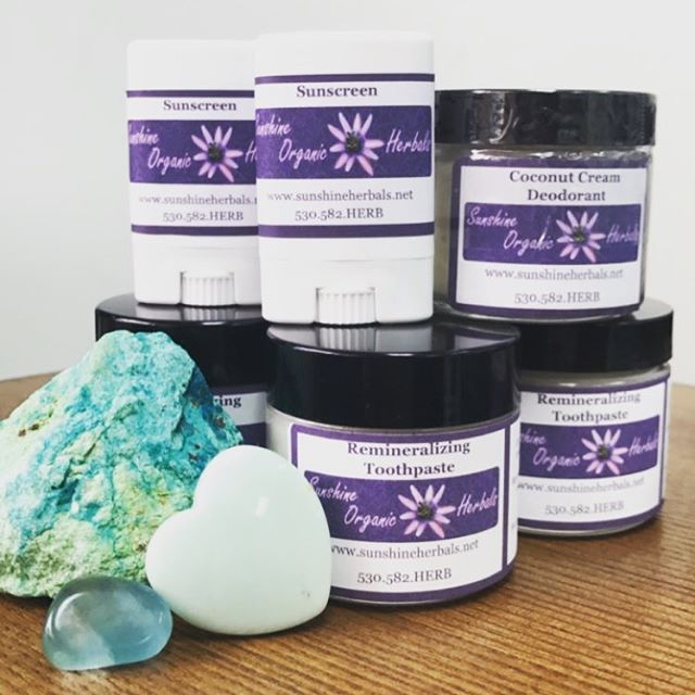 Remineralizing Toothpaste - Sunshine Organic Herbals LLC