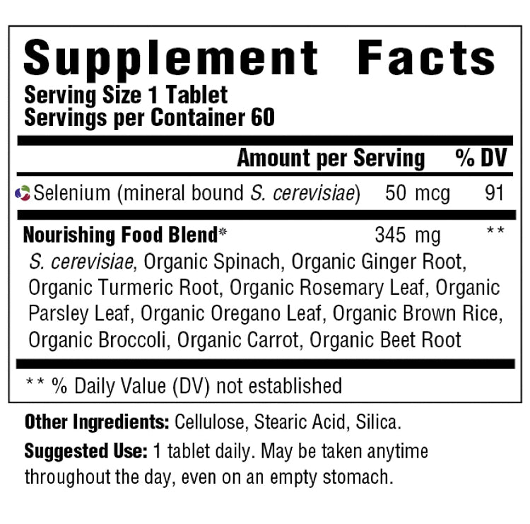 MegaFood Selenium - Sunshine Organic Herbals LLC