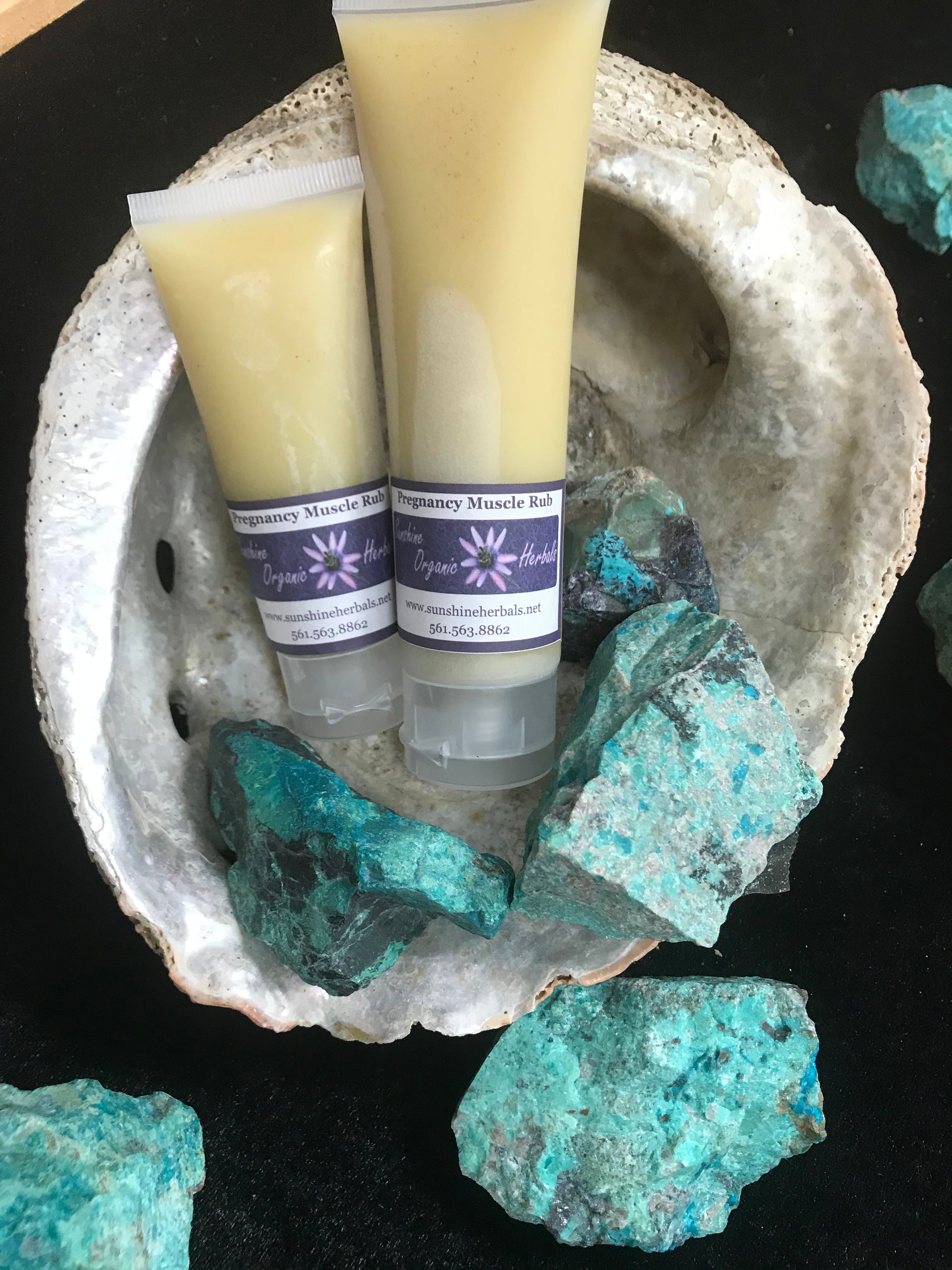 Pregnancy Muscle Rub - Sunshine Organic Herbals LLC