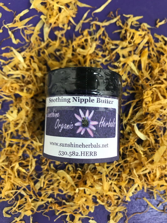 Soothing Nipple Butter - Sunshine Organic Herbals LLC